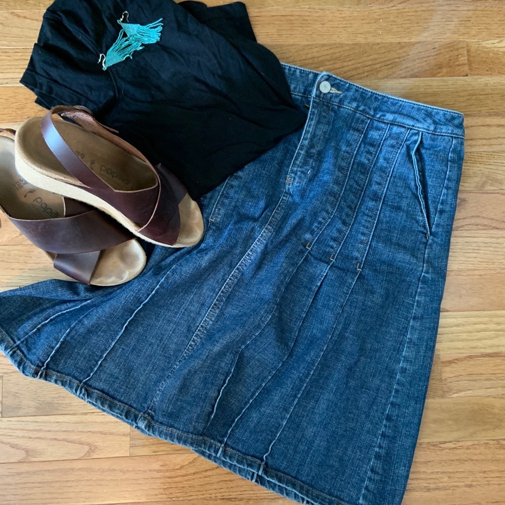 Eddie Bauer Jean Skirt